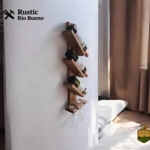 Vinoteca Vt4/ Diseño Exclusivo De Madera Rustico