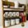 Estante De Cocina Especiero Rustico De Madera
