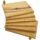 5 Plato  Rectangular De Madera Tabla Picar De Madera Pack 5