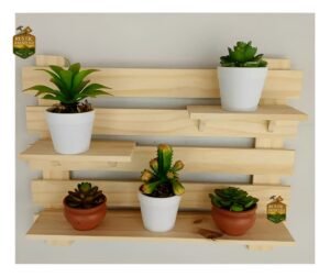 estante de repisa para plantas y suculentas