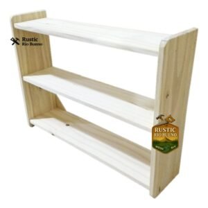 Repisas/ Estantes Montessori / Recta De Madera Rustico