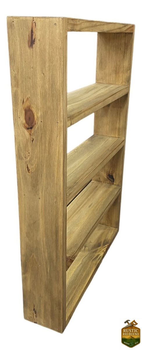 Estante Organizador De Madera Rustico