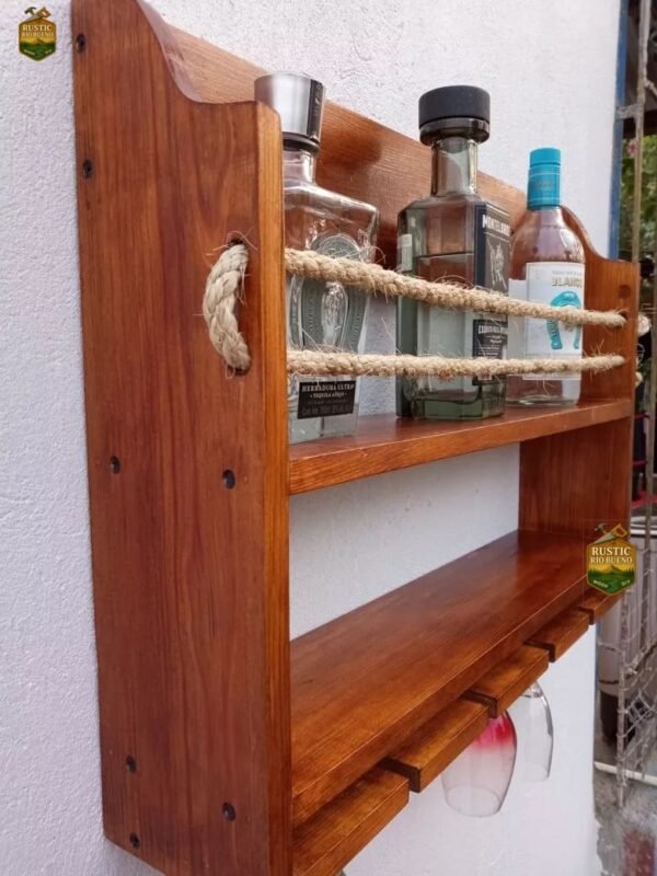 CAVA ESTILO BAR PORTA VINOS DE MADERA