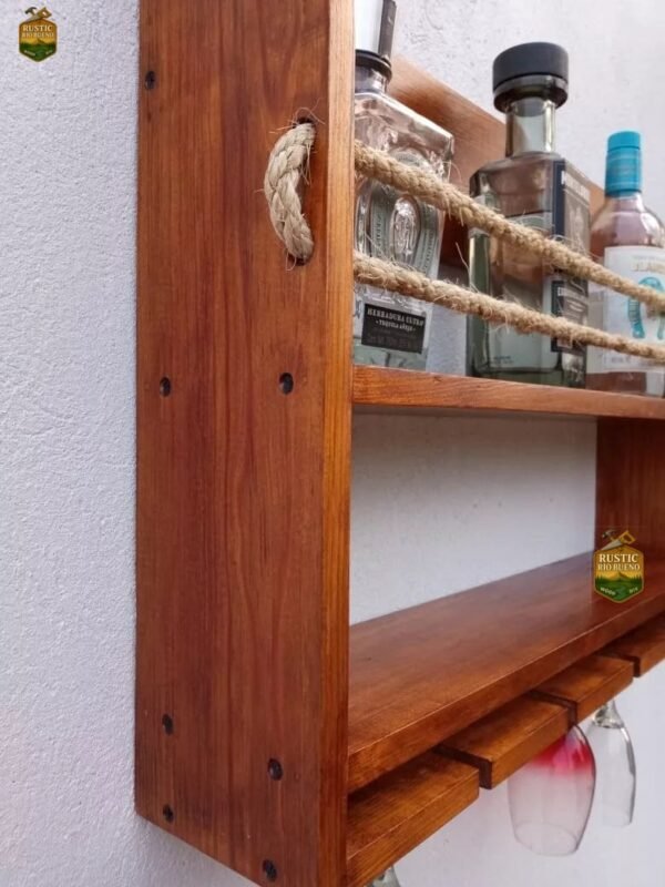 CAVA ESTILO BAR PORTA VINOS DE MADERA