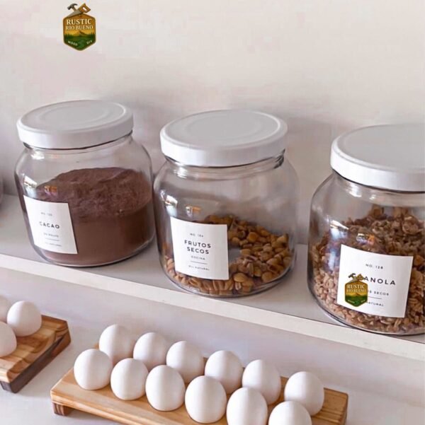 Huevera Madera Docena , Organizador De Huevos Porta Huevos