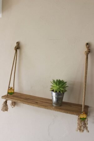 Estante De Repisa De Madera Rustico De Decoración