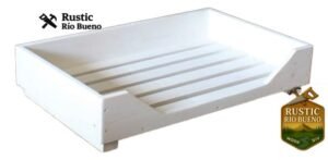 Cama Para Perros Rustico De Madera