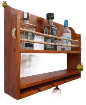 CAVA ESTILO BAR PORTA VINOS DE MADERA