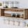 Repisa Organizador  De Cocina Tazas De Madera Rustico
