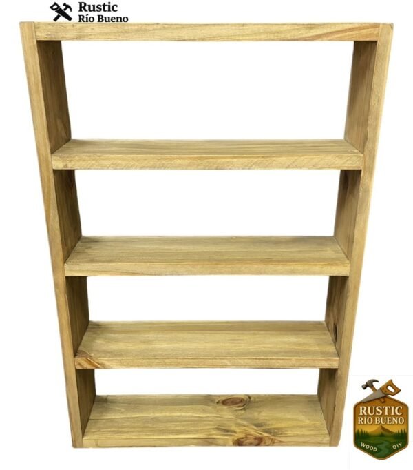 Estante Organizador De Madera Rustico