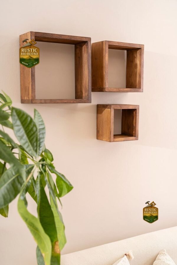 Portarrollos Madera Set De 3 Repisas De Madera ,repisas