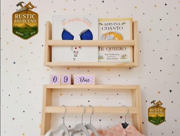 Estantería Infantil Montessori  De Madera