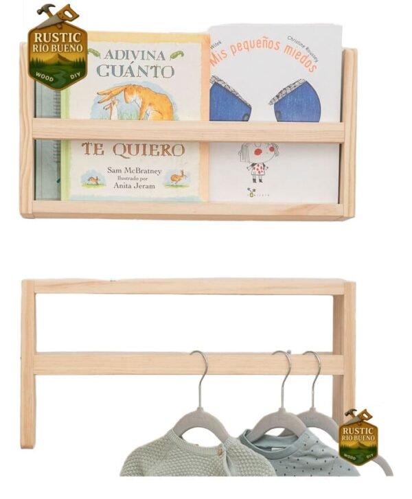 Estantería Infantil Montessori  De Madera