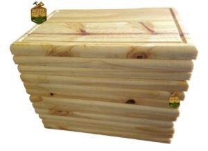 6 Platos Madera Para Asado 20x30, Curados Listos Para Usar