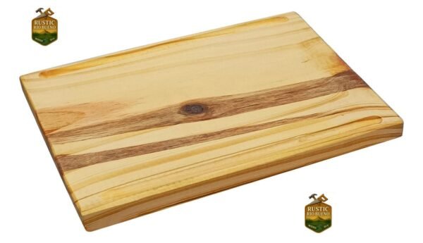 5 Plato  Rectangular De Madera Tabla Picar De Madera Pack 5