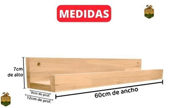 Pack Estante X3  Repisas Flotantes Madera  Repisa Flotante