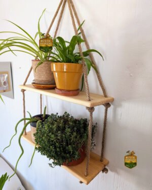 Estante Flotante De Decoración De Madera