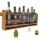 cava colgante de madera para botellas