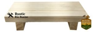 Bandeja De Pino De Decoración De Madera Rustico