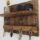 PORTA LLAVES PARED RUSTICA DE MADERA