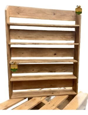 Estantería Para El Hogar De Madera Rustico