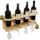 Cava Colgante De Madera Para Vinos Estilo Rústico De Pared