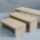 Expositor de Madera Rústica de 3 Niveles | Repisa Decorativa