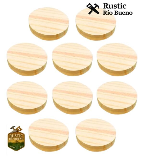 Redondela , 10 de disco madera de pino