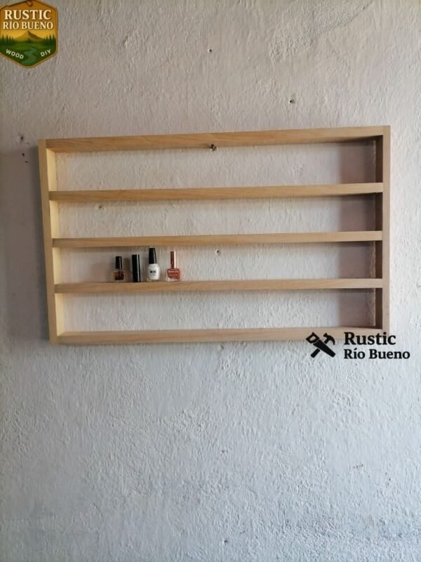 Exhibidor Esmaltero Multiusos Maquillaje De Pared Juguetero