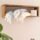 Estante Madera Pino Flotante Baño Decoración Pared