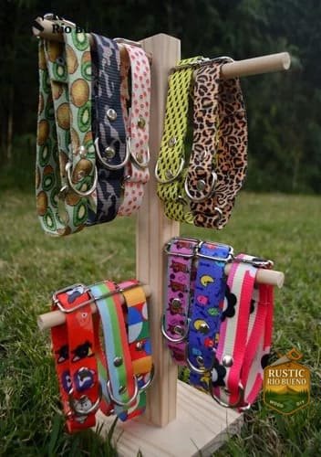Exhibidor Torre Pulsera Collar Llavero Bijouterie Madera