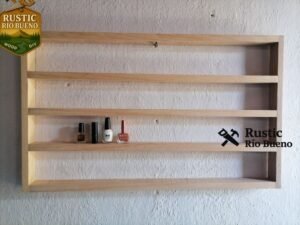 Exhibidor Esmaltero Multiusos Maquillaje De Pared Juguetero