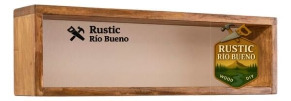 Estante Madera Pino Flotante Baño Decoración Pared