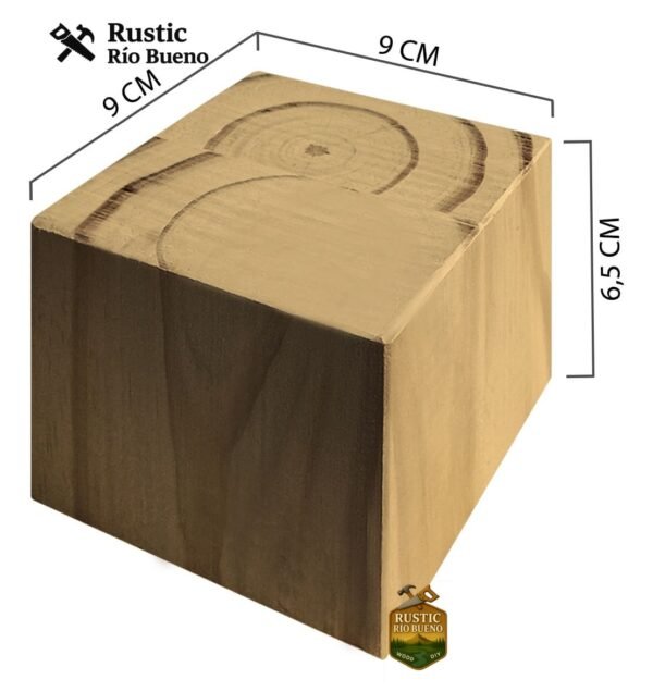 Kit 4 Patas Madera Sillon 4x4 Para Mueble Seleccion 6,5
