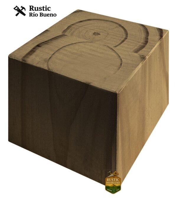 Kit 4 Patas Madera Sillon 4x4 Para Mueble Seleccion 6,5