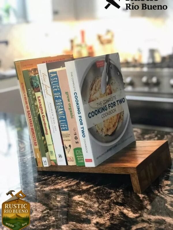 Estante Repisa Organizador Porta Libros Madera Vintage