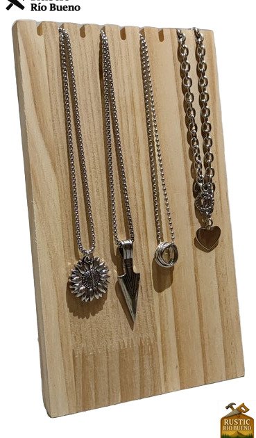 Exhibidor Estante Organizador Exhibición Collar Joyas Feria