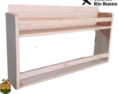Repisa Biblioteca Montessori 2 Estantes