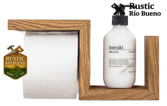 Porta Rollo Para El Baño