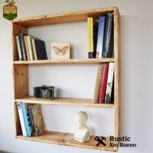 Estantería De Pared Para Decoración Rustica