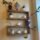 Juego De 2 Estantes De Madera Largos Para Decoración Rustico