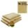 Set Plato Tabla Asado Madera Accesorio Parrilla Set X4