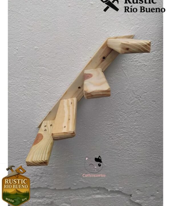 Estante De Pared Para Gatos Montado En Pared Escalera