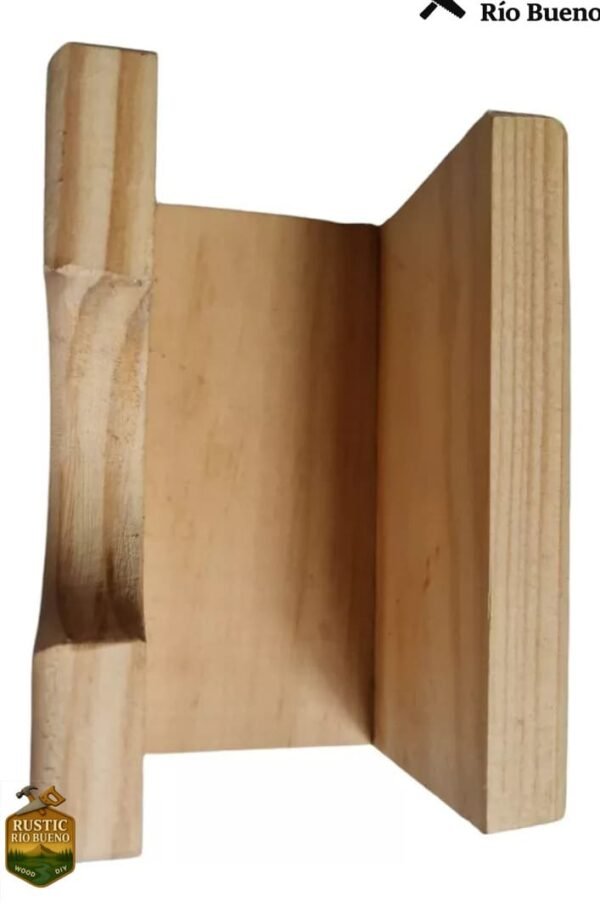 Servilletero De Madera Rustico Hecho A Mano 1 Unidad