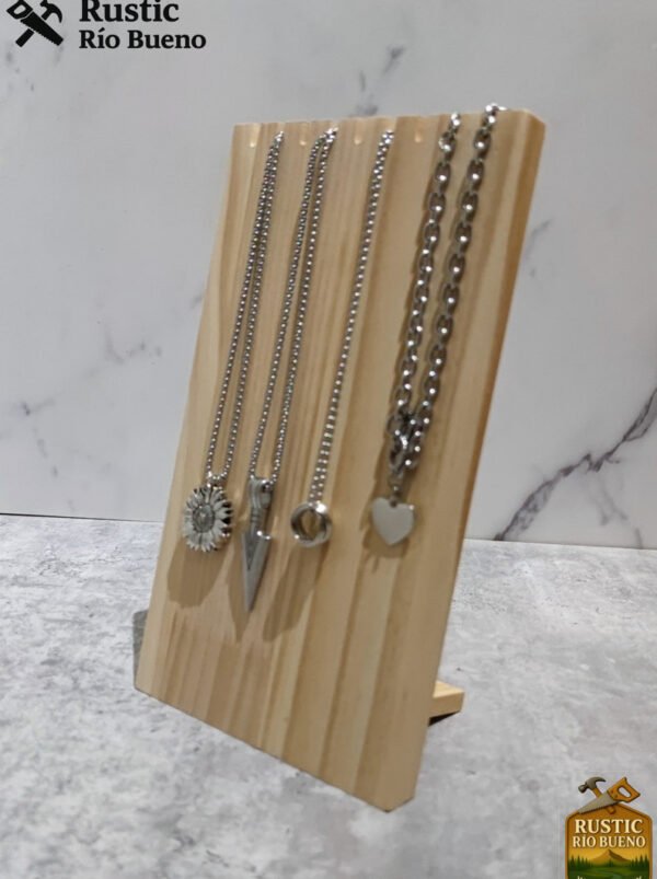 Exhibidor Estante Organizador Exhibición Collar Joyas Feria