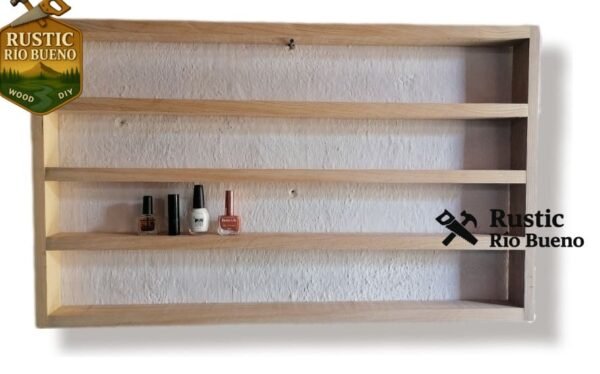 Exhibidor Esmaltero Multiusos Maquillaje De Pared Juguetero