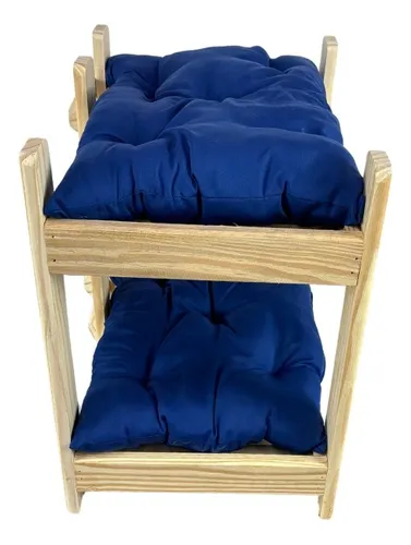 Cama para gatos Litera de madera