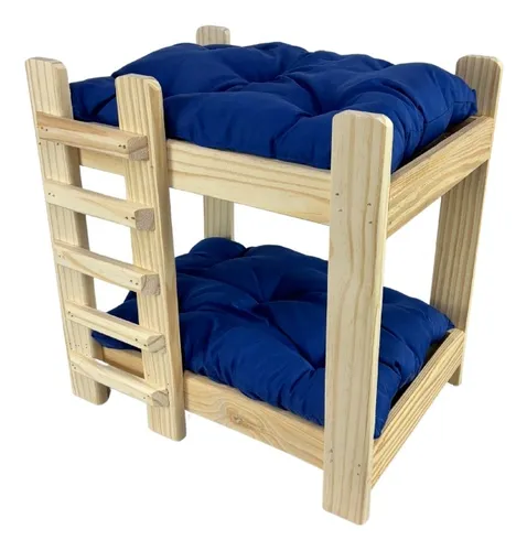 Cama para gatos Litera de madera