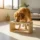 Comedero Elevado Para Perros Y Gatos De Madera Doble Plato
